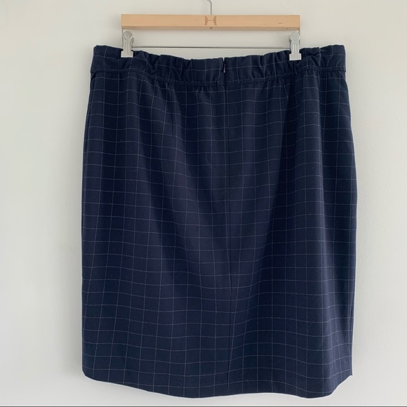 Rachel Roy Collection | Windowpane Skirt | 16W - Picture 2 of 5